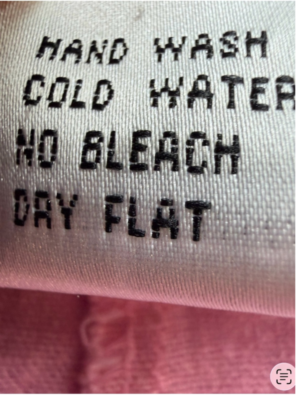 A.K.C. Pink Cropped Linen Blend Pants for Women Size L Boho Cottagecore Coastal - Picture 5 of 14